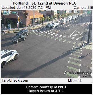 Portland - SE 122nd at Division NEC